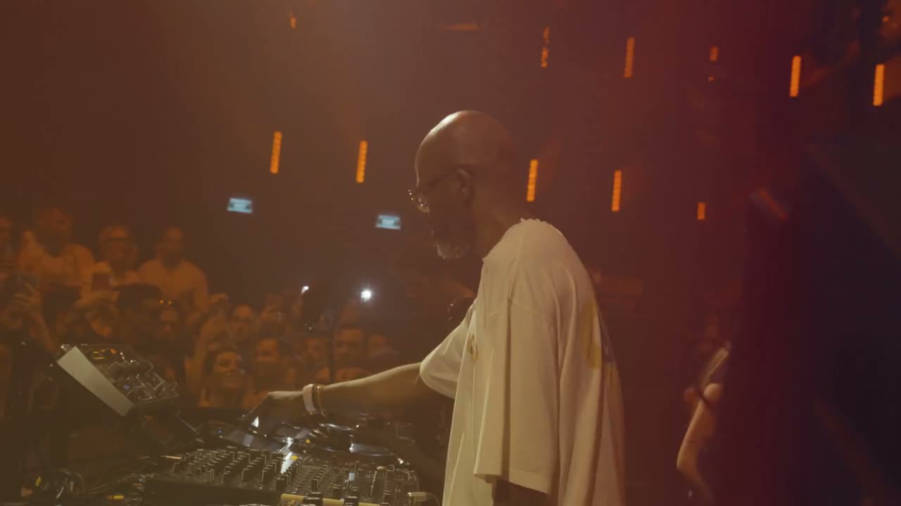 Black Coffee performing in a film from his official website