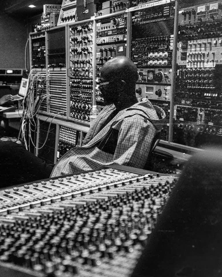 Black Coffee in the studio